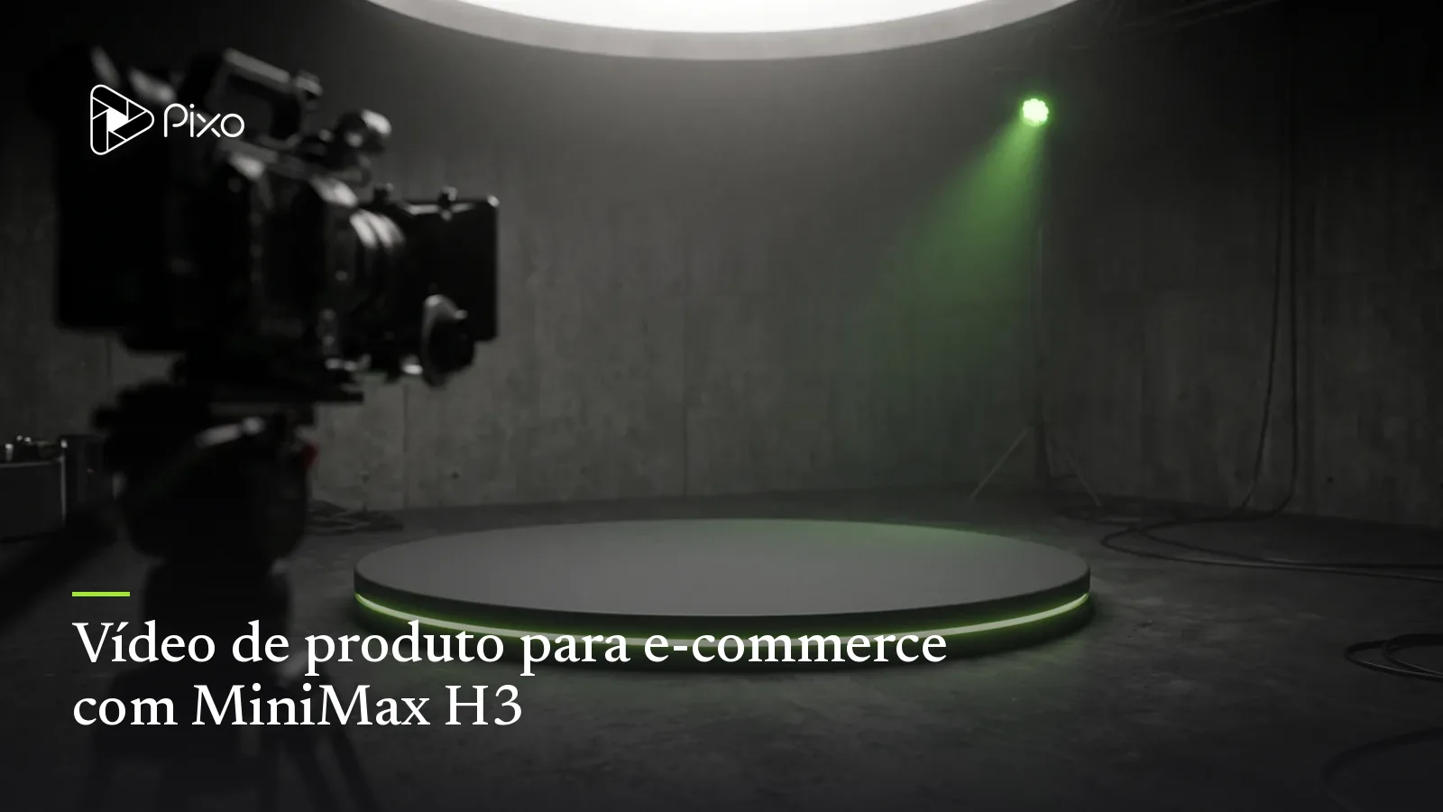 Vídeo de produto para e-commerce com MiniMax H3