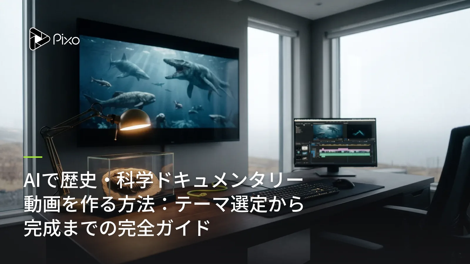 AIで歴史・科学ドキュメンタリー動画を作る方法：テーマ選定から完成までの完全ガイド