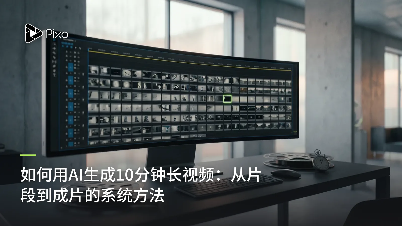 如何用AI生成10分钟长视频：从片段到成片的系统方法