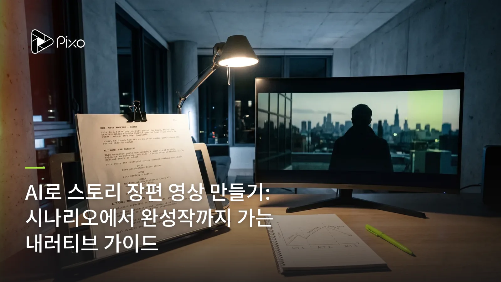 AI로 스토리 장편 영상 만들기: 시나리오에서 완성작까지 가는 내러티브 가이드