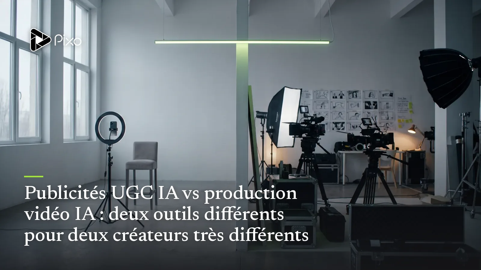 Publicités UGC IA vs production vidéo IA : deux outils différents pour deux créateurs très différents