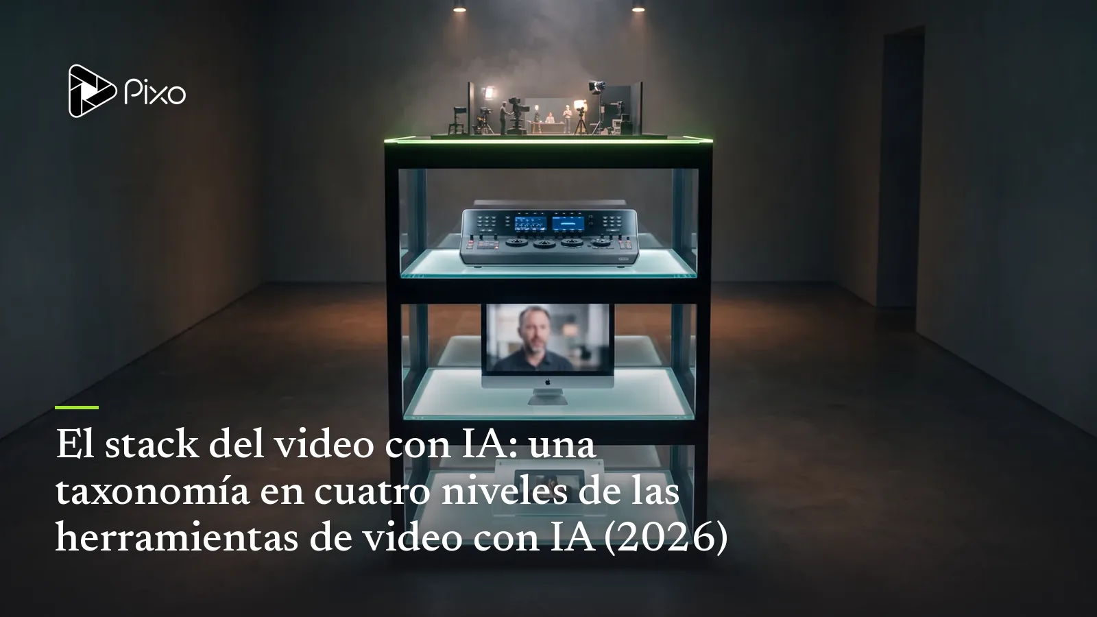 El stack del video con IA: una taxonomía en cuatro niveles de las herramientas de video con IA (2026)