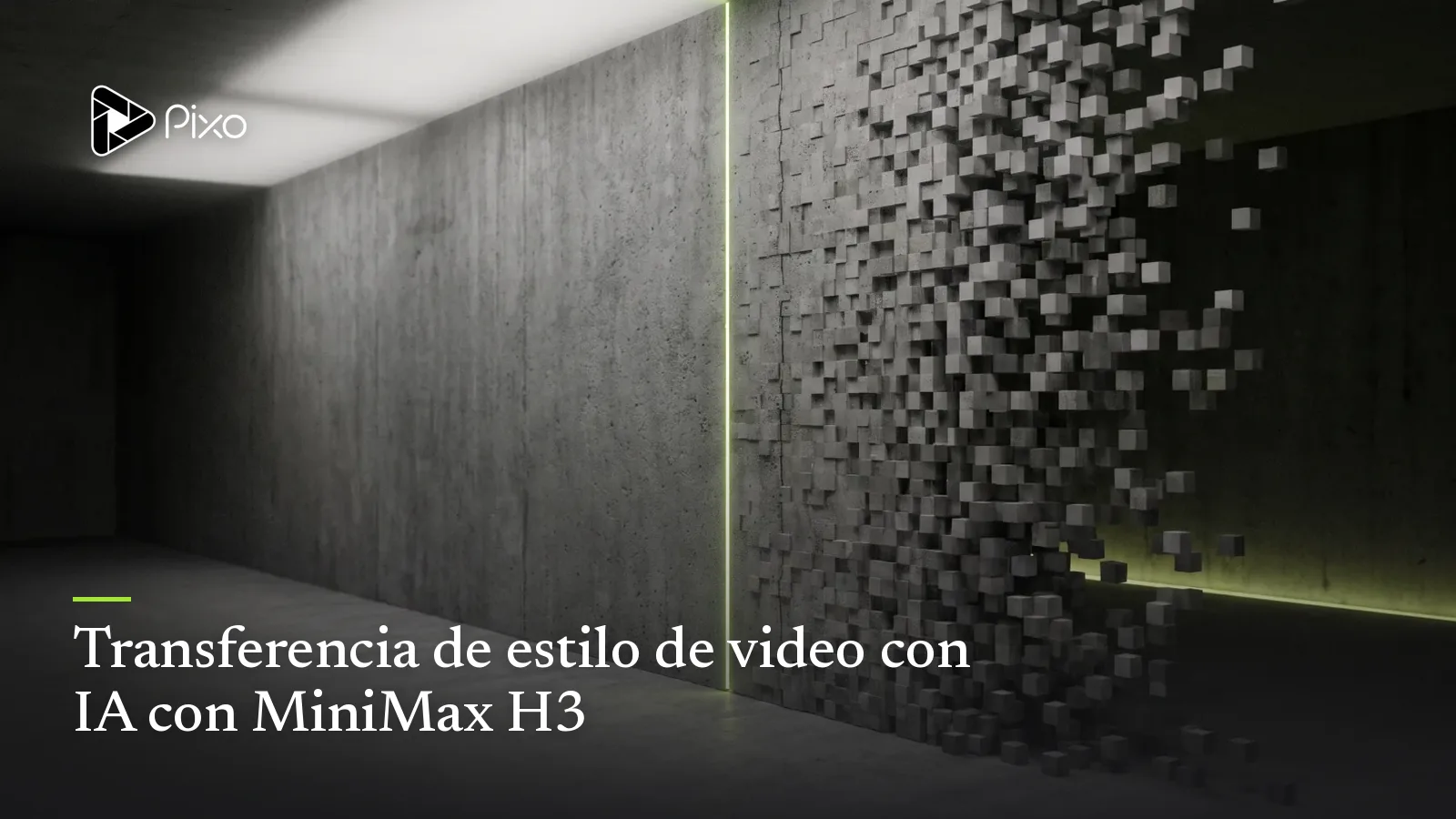Transferencia de estilo de video con IA con MiniMax H3