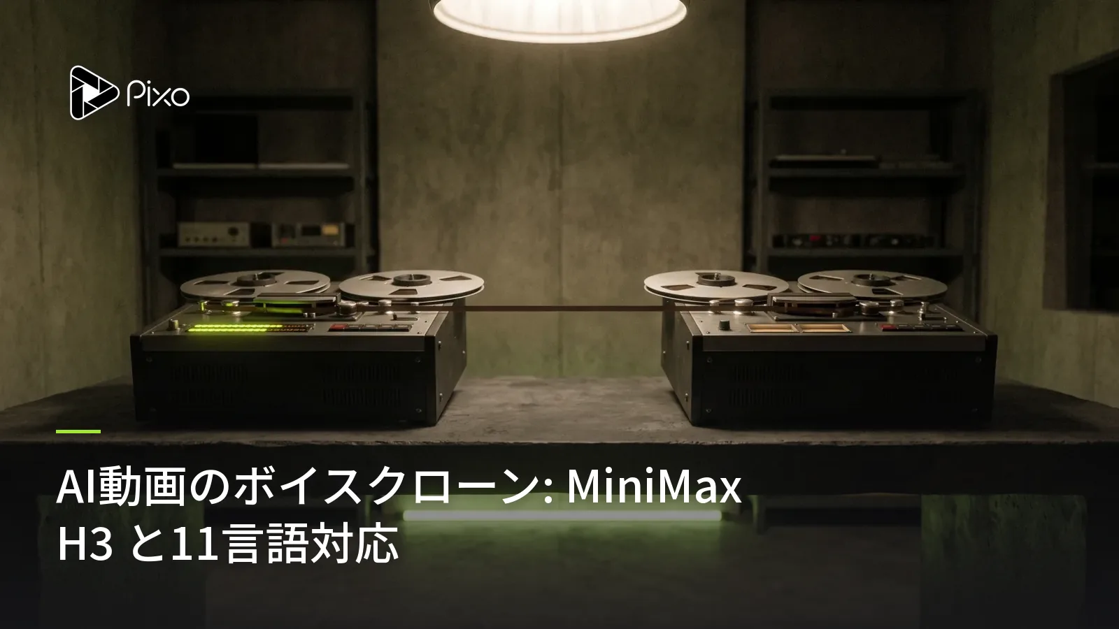 AI動画のボイスクローン: MiniMax H3 と11言語対応