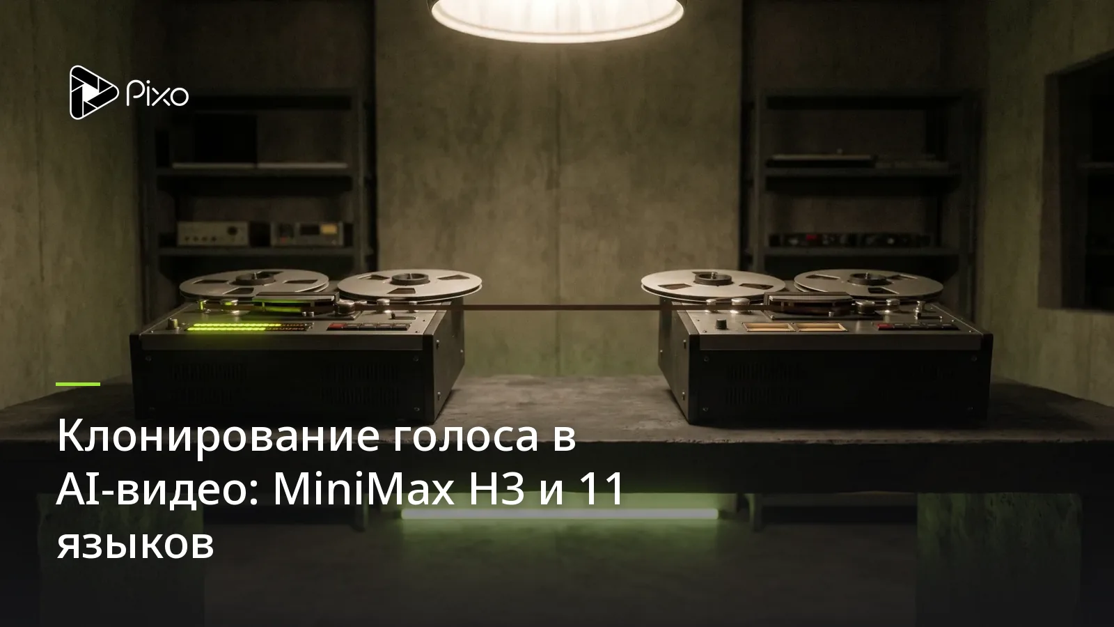 Клонирование голоса в AI-видео: MiniMax H3 и 11 языков