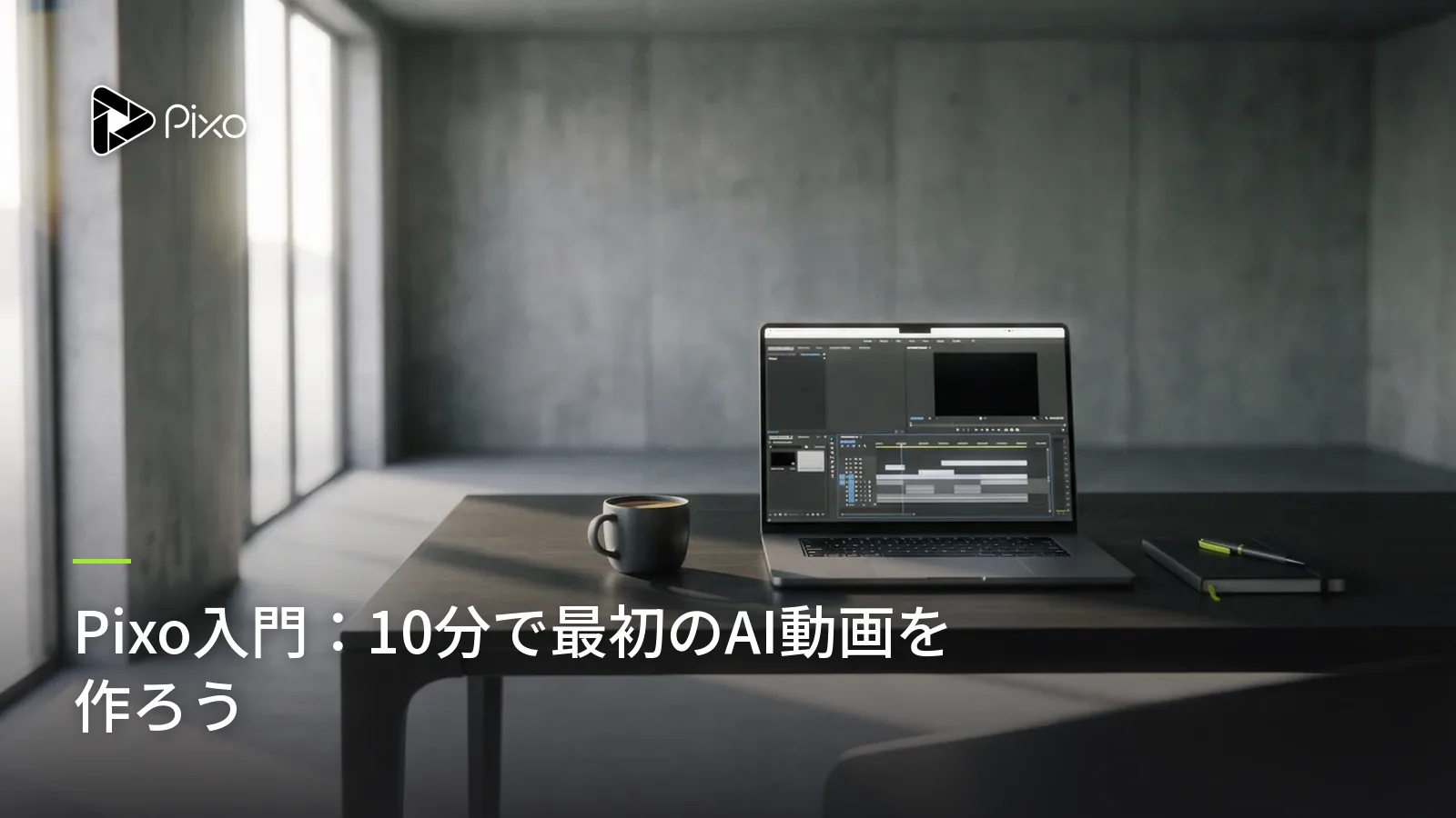 Pixo入門：10分で最初のAI動画を作ろう