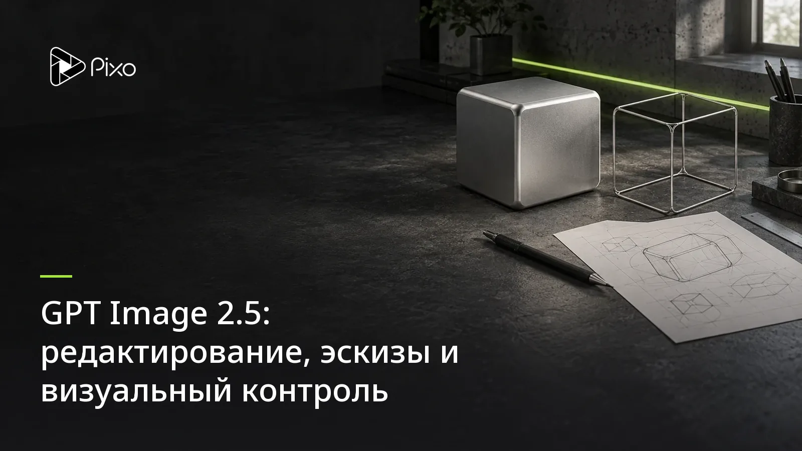 GPT Image 2.5: редактирование, эскизы и визуальный контроль