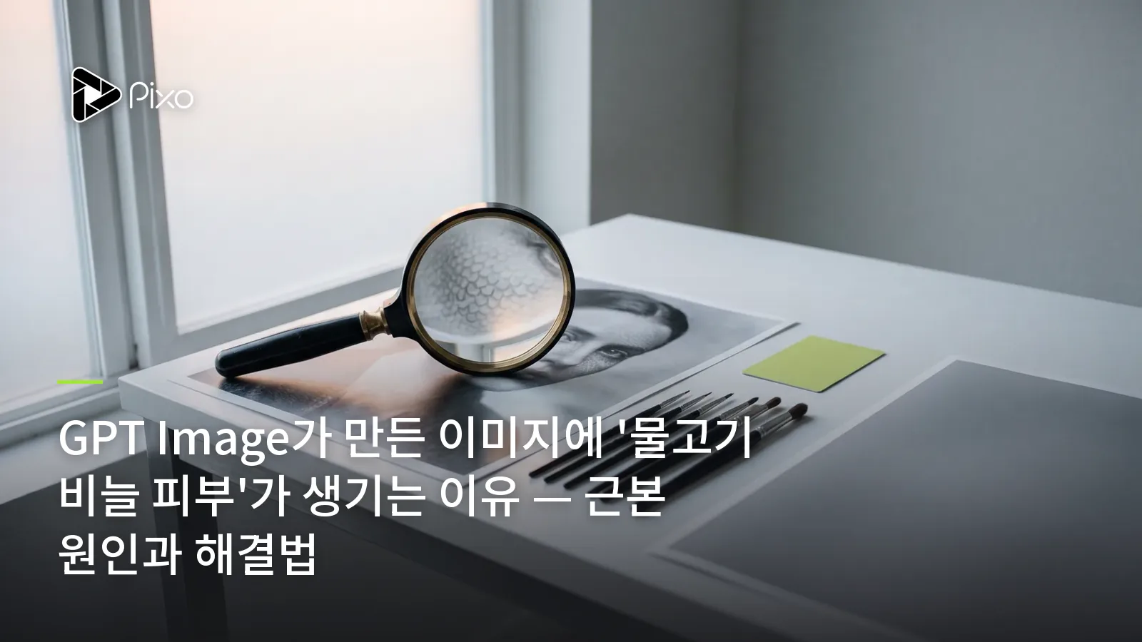GPT Image가 만든 이미지에 '물고기 비늘 피부'가 생기는 이유 — 근본 원인과 해결법