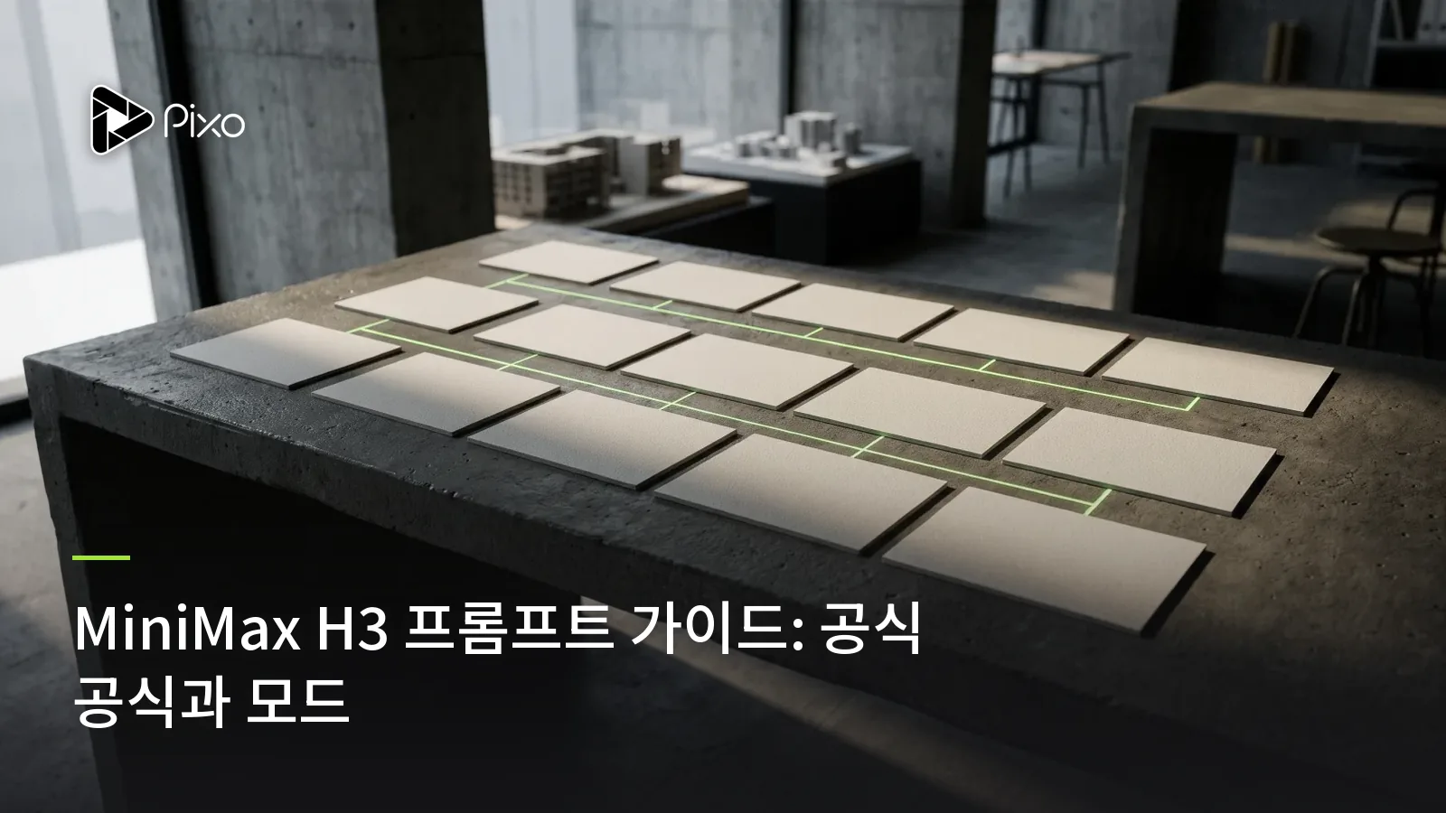MiniMax H3 프롬프트 가이드: 공식 공식과 모드