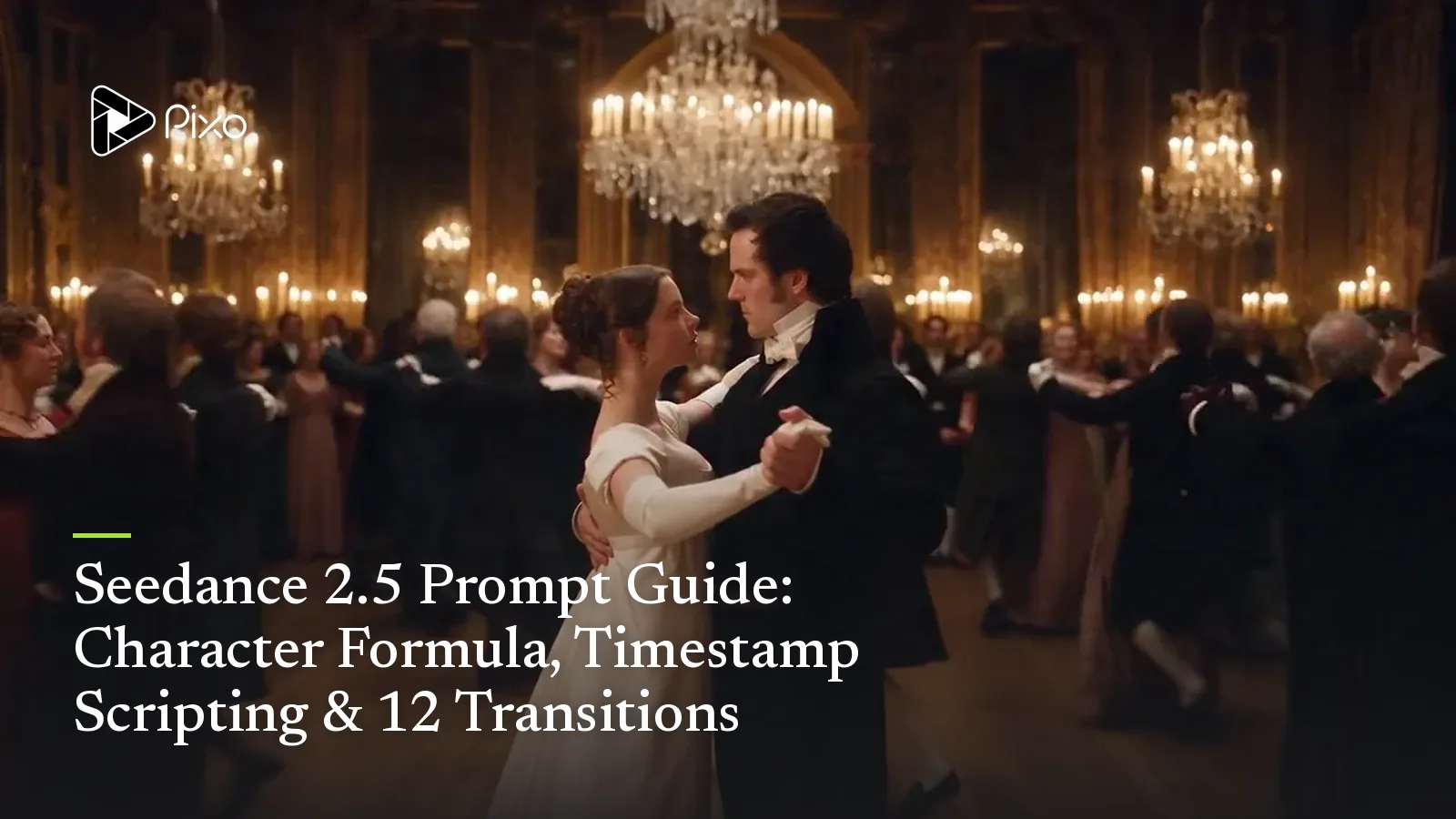 Seedance 2.5 Prompt Guide: Character Formula, Timestamp Scripting & 12 Transitions
