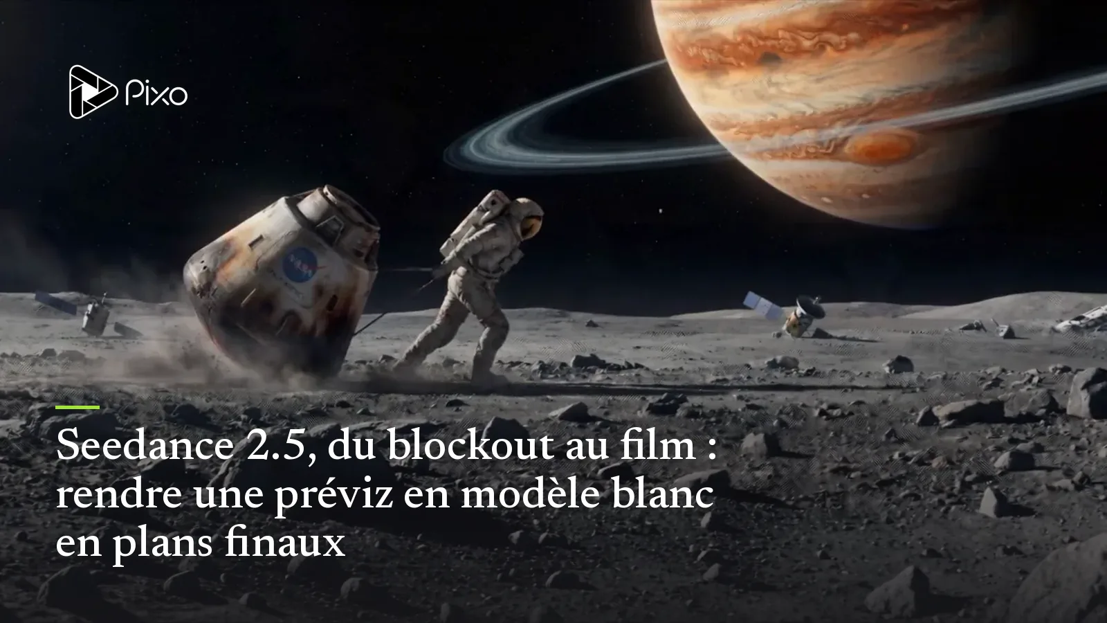 Seedance 2.5, du blockout au film : rendre une préviz en modèle blanc en plans finaux