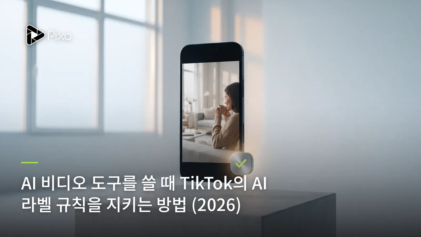 AI 비디오 도구를 쓸 때 TikTok의 AI 라벨 규칙을 지키는 방법 (2026)
