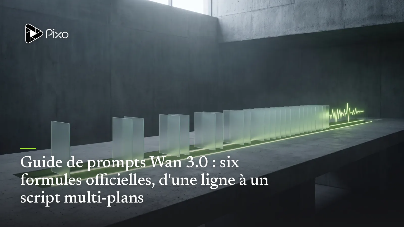 Guide de prompts Wan 3.0 : six formules officielles, d'une ligne à un script multi-plans