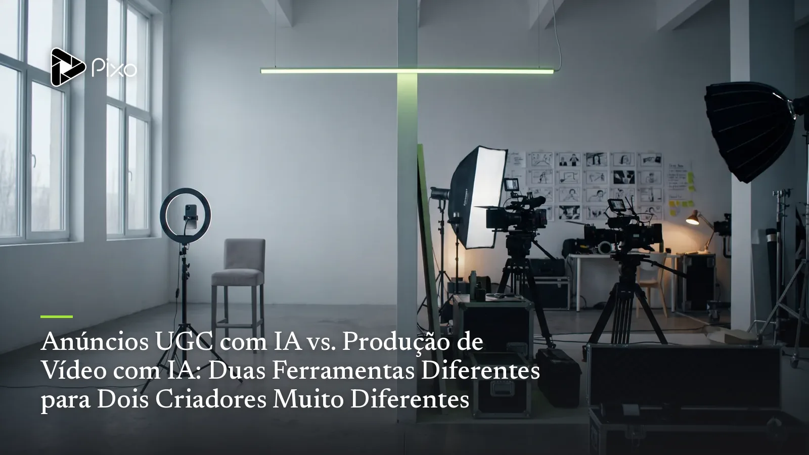 Anúncios UGC com IA vs. Produção de Vídeo com IA: Duas Ferramentas Diferentes para Dois Criadores Muito Diferentes