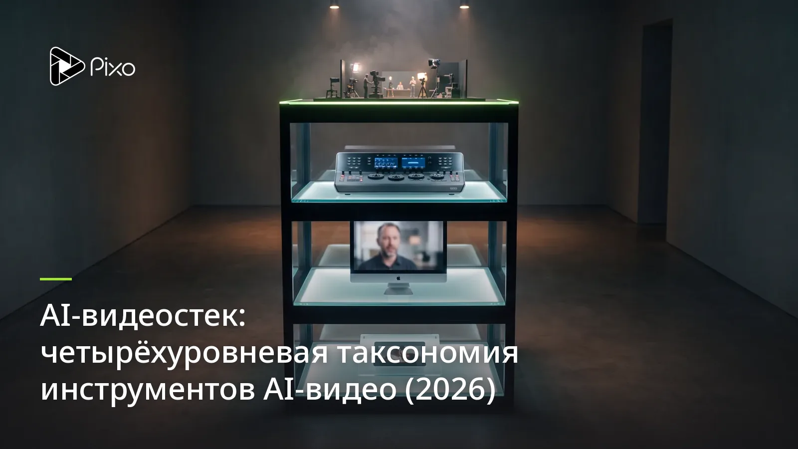AI-видеостек: четырёхуровневая таксономия инструментов AI-видео (2026)
