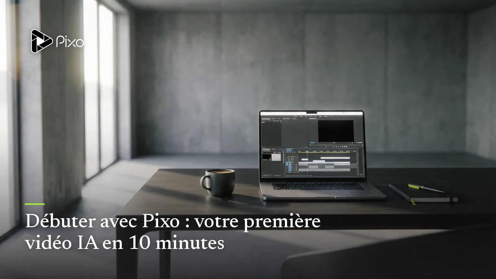 Débuter avec Pixo : votre première vidéo IA en 10 minutes