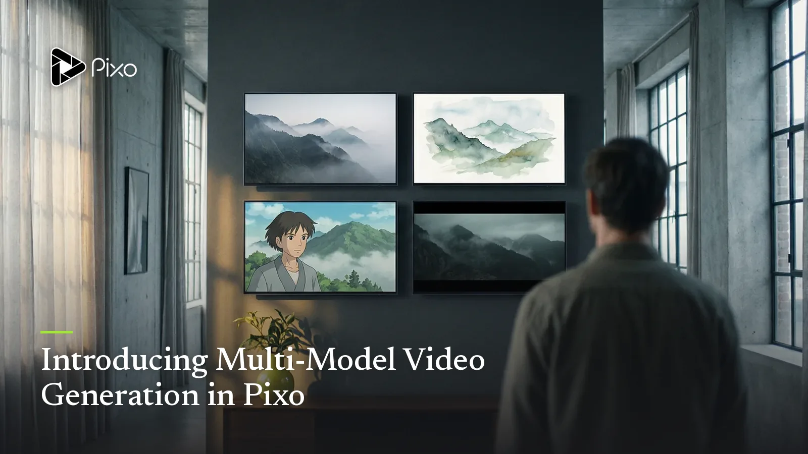 Introducing Multi-Model Video Generation in Pixo
