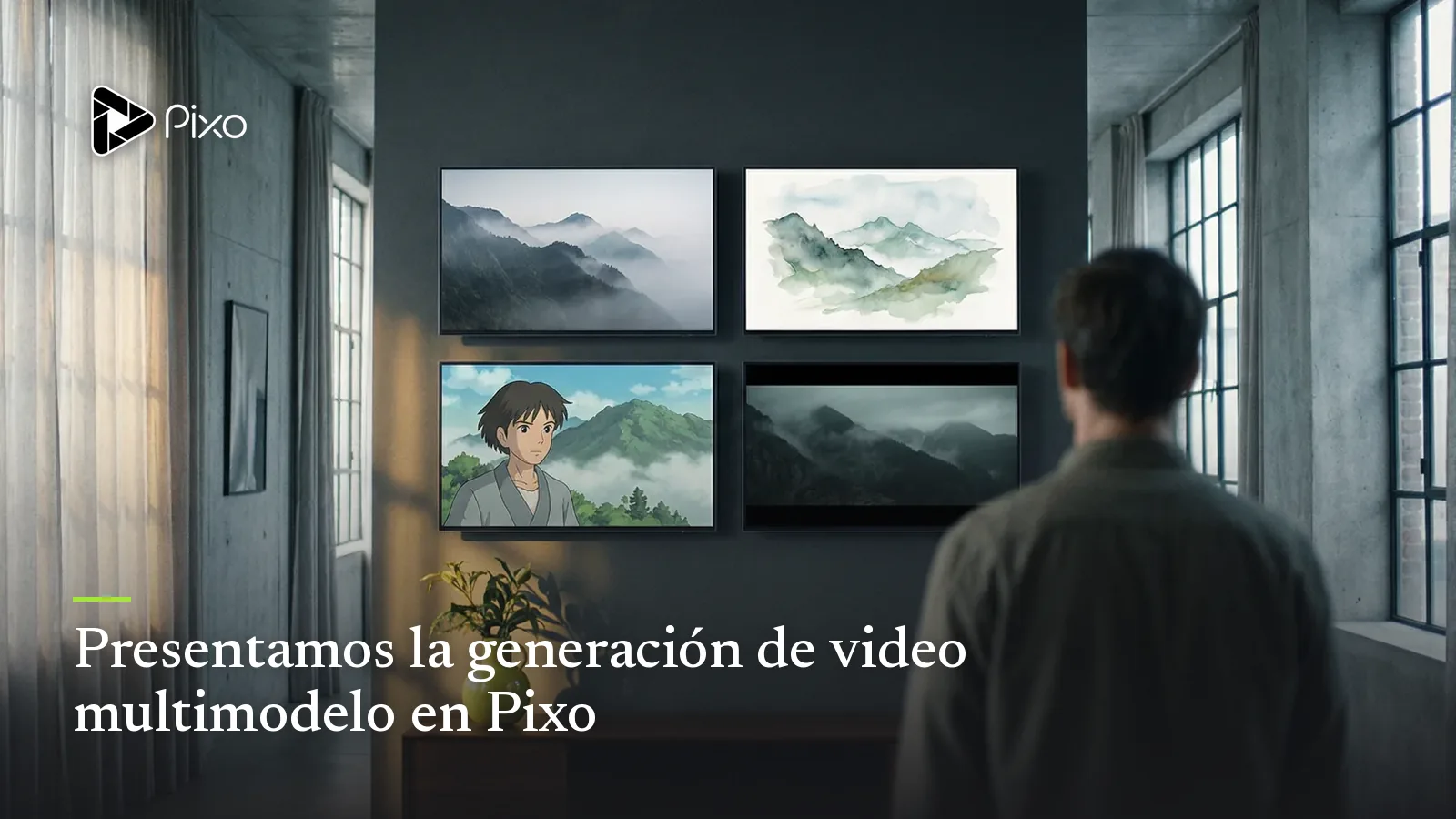 Presentamos la generación de video multimodelo en Pixo