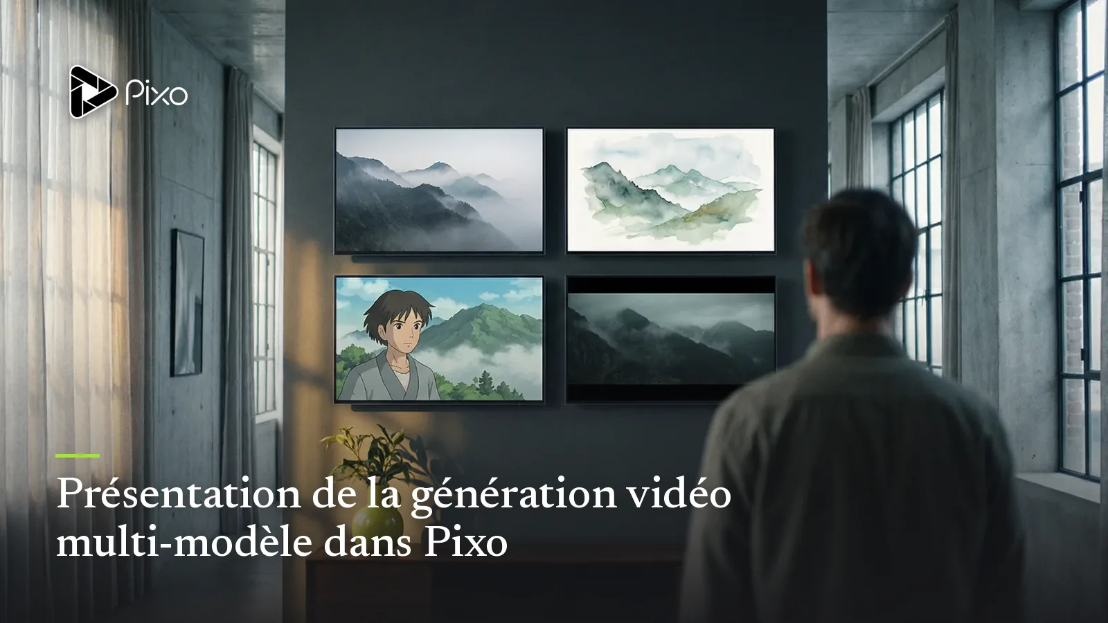 Présentation de la génération vidéo multi-modèle dans Pixo
