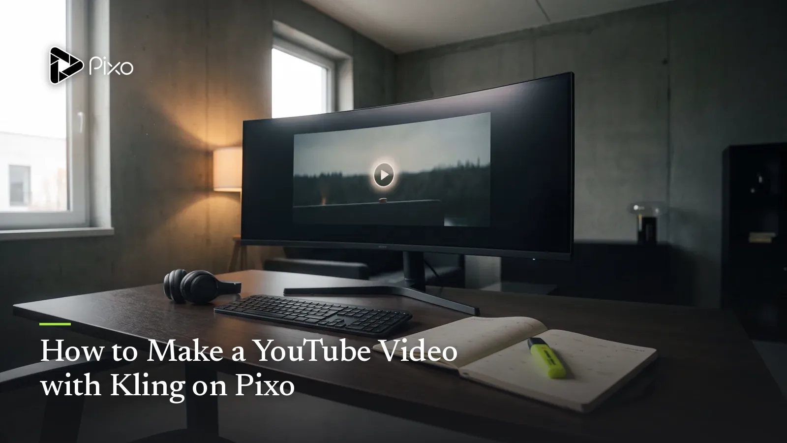 How to Make a YouTube Video with Kling on Pixo