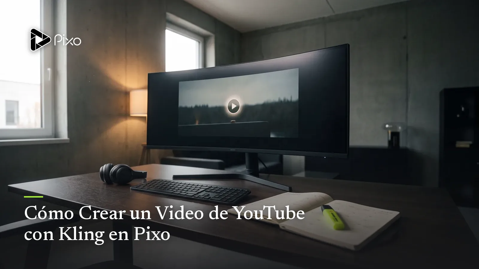 Cómo Crear un Video de YouTube con Kling en Pixo