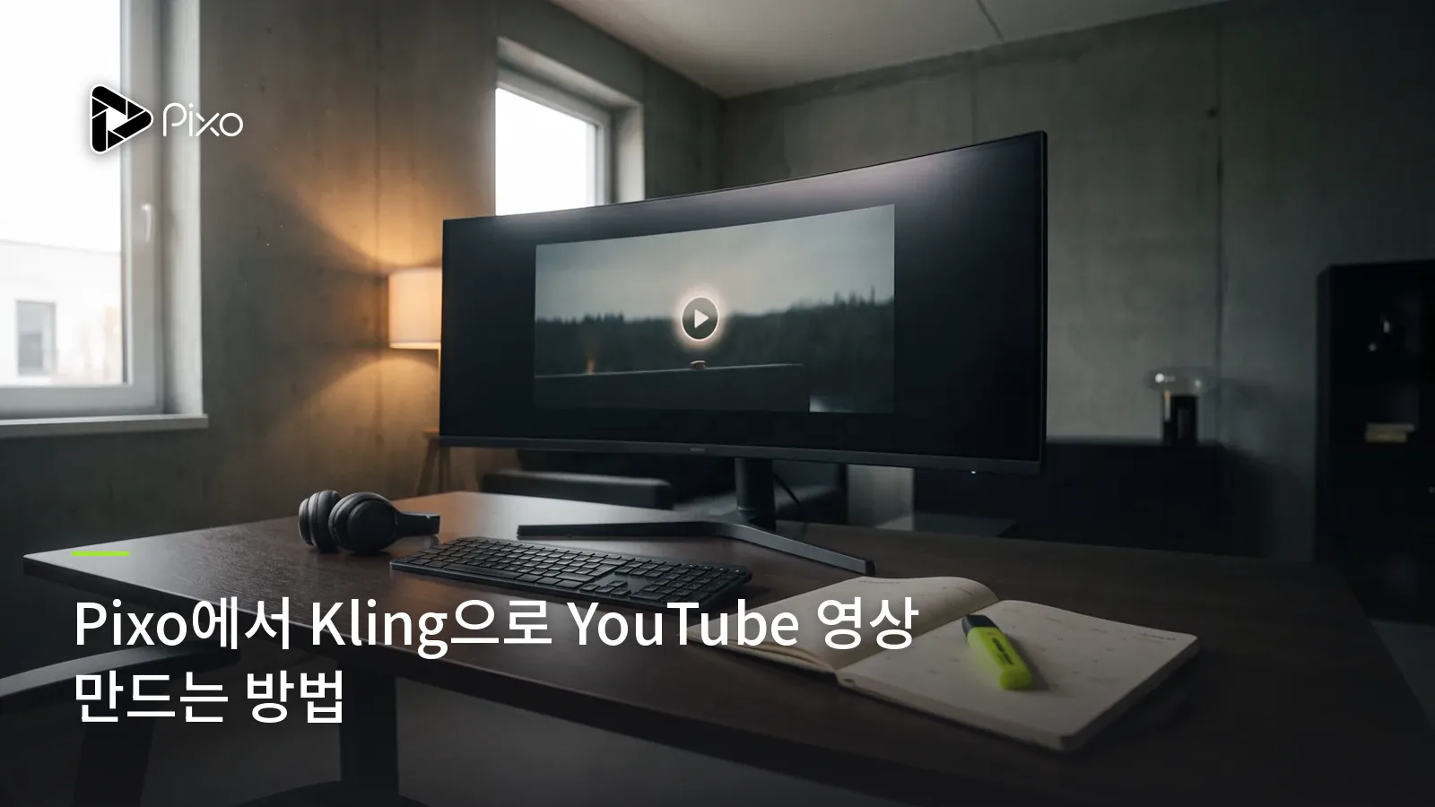 Pixo에서 Kling으로 YouTube 영상 만드는 방법
