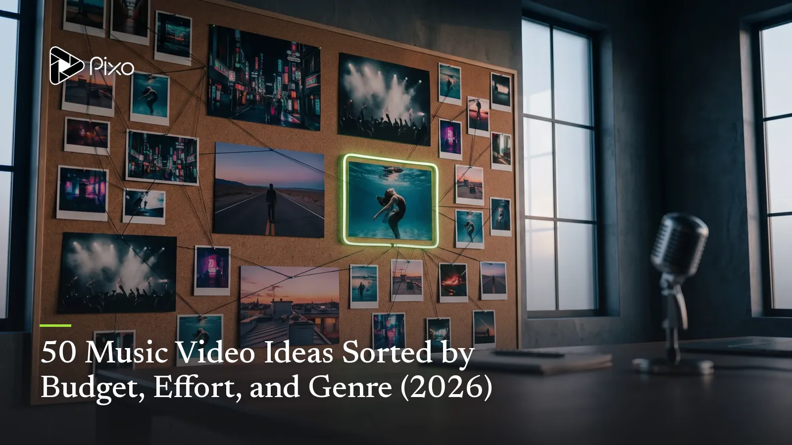 50 Music Video Ideas Sorted by Budget, Effort, and Genre (2026)