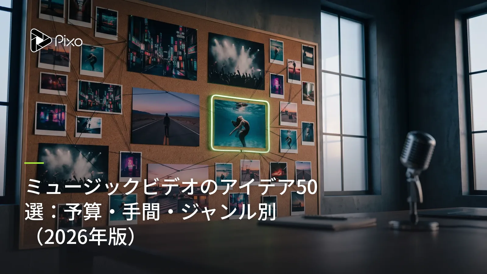 ミュージックビデオのアイデア50選:予算・手間・ジャンル別(2026年版)