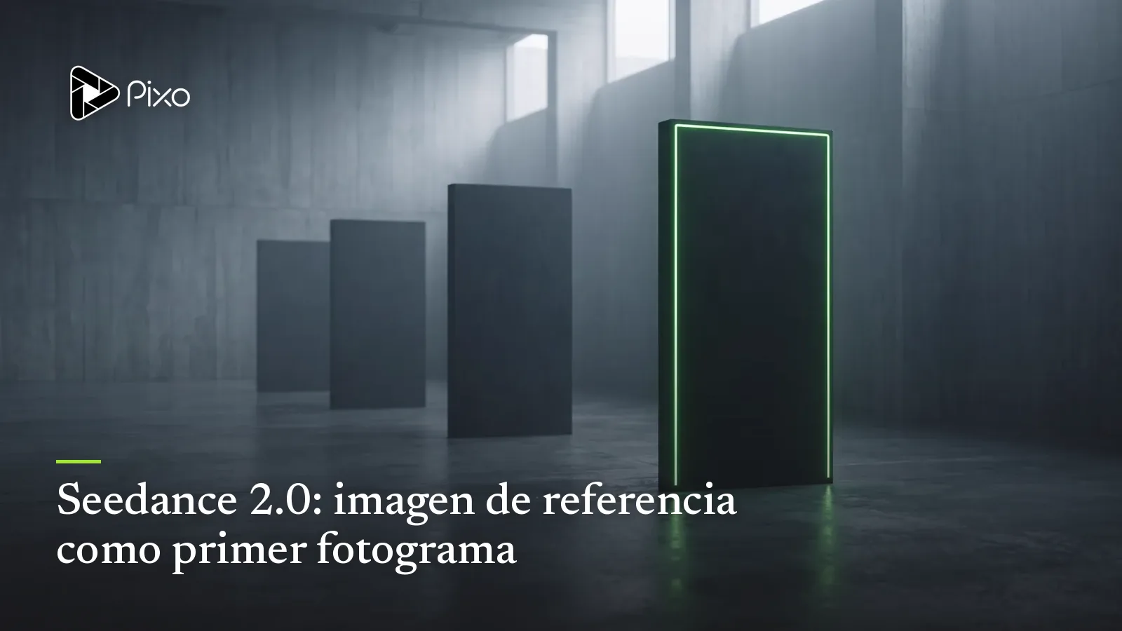 Seedance 2.0: imagen de referencia como primer fotograma