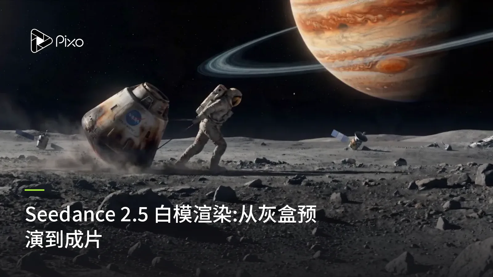 Seedance 2.5 白模渲染:从灰盒预演到成片