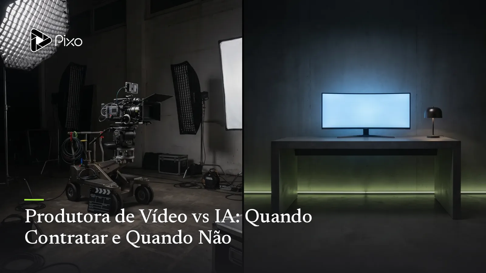 Produtora de Vídeo vs IA: Quando Contratar e Quando Não