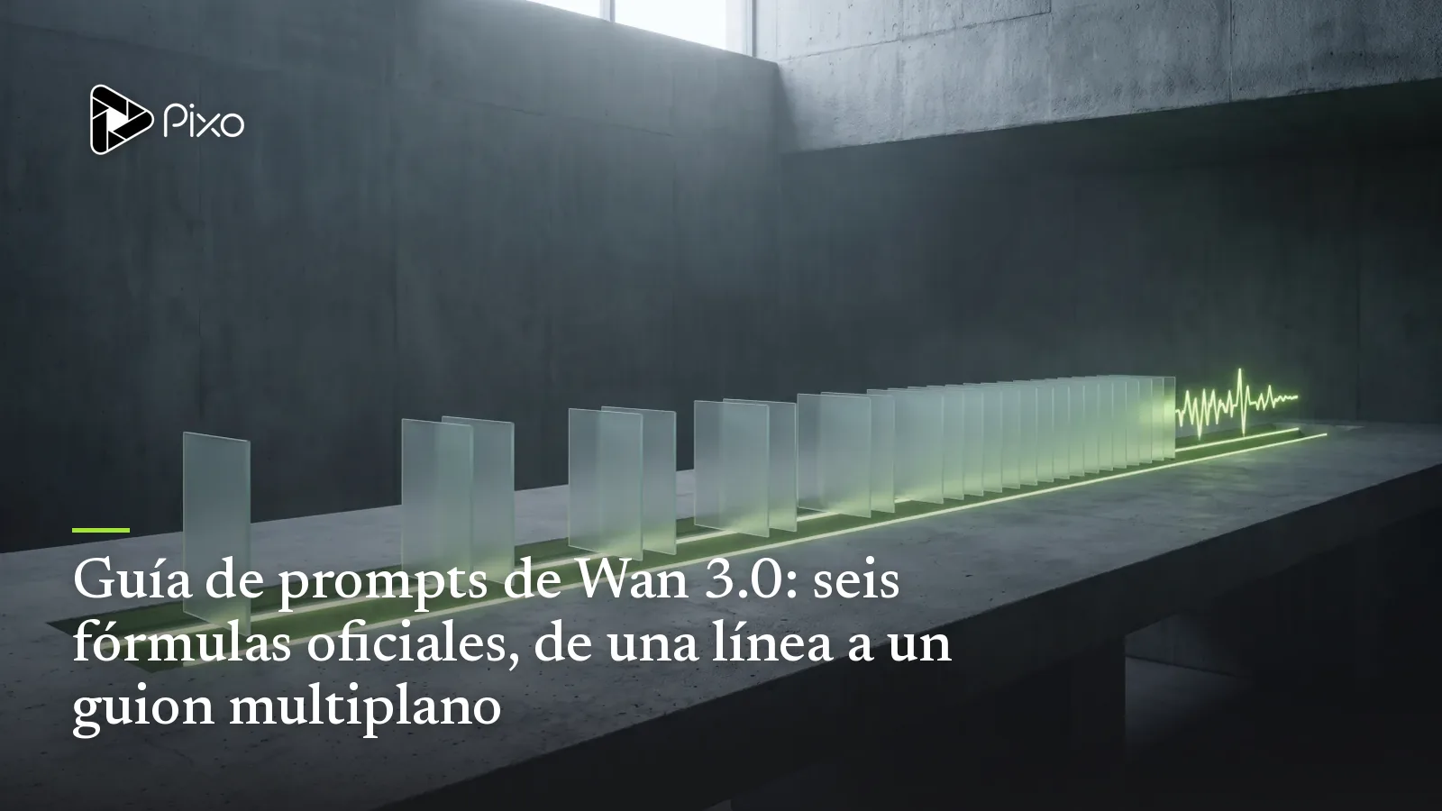 Guía de prompts de Wan 3.0: seis fórmulas oficiales, de una línea a un guion multiplano