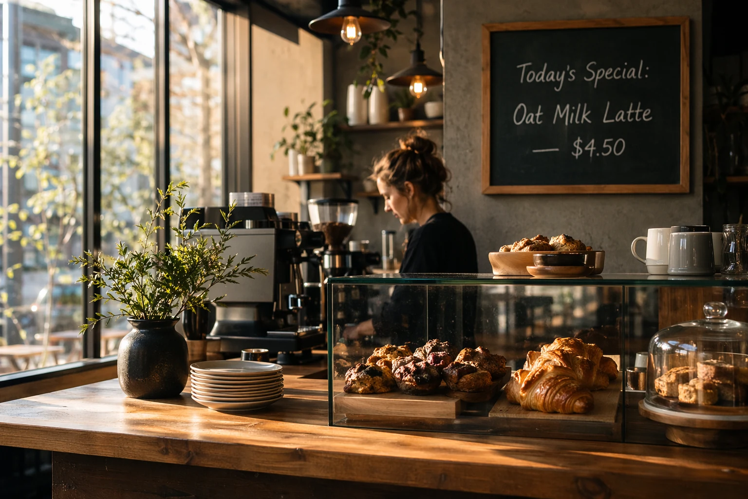 Layer 3: chalkboard menu typography rendered cleanly in the right place