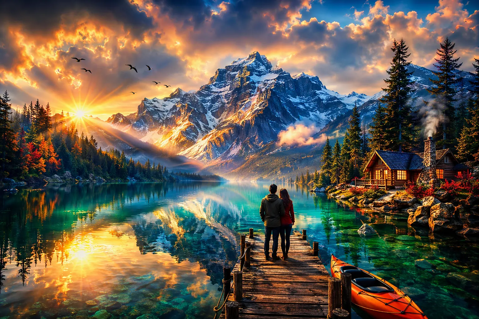 Edit 5: too many elements stacked, style distorted, the image is "over-processed"