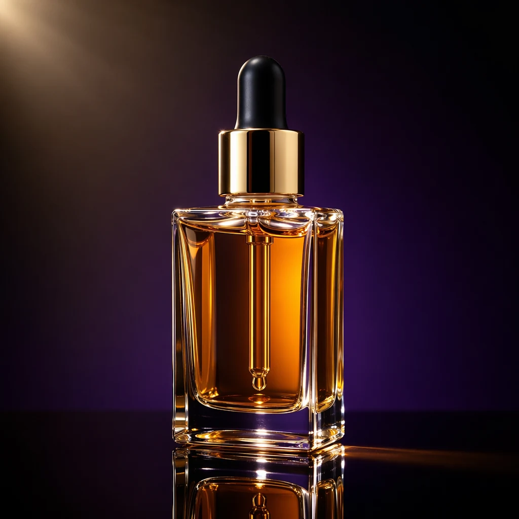 GPT-Image-2가 출력한 고급 스킨케어 제품 — 깔끔하고 세련되지만, Nano Banana 2의 HDR 임팩트는 부족함