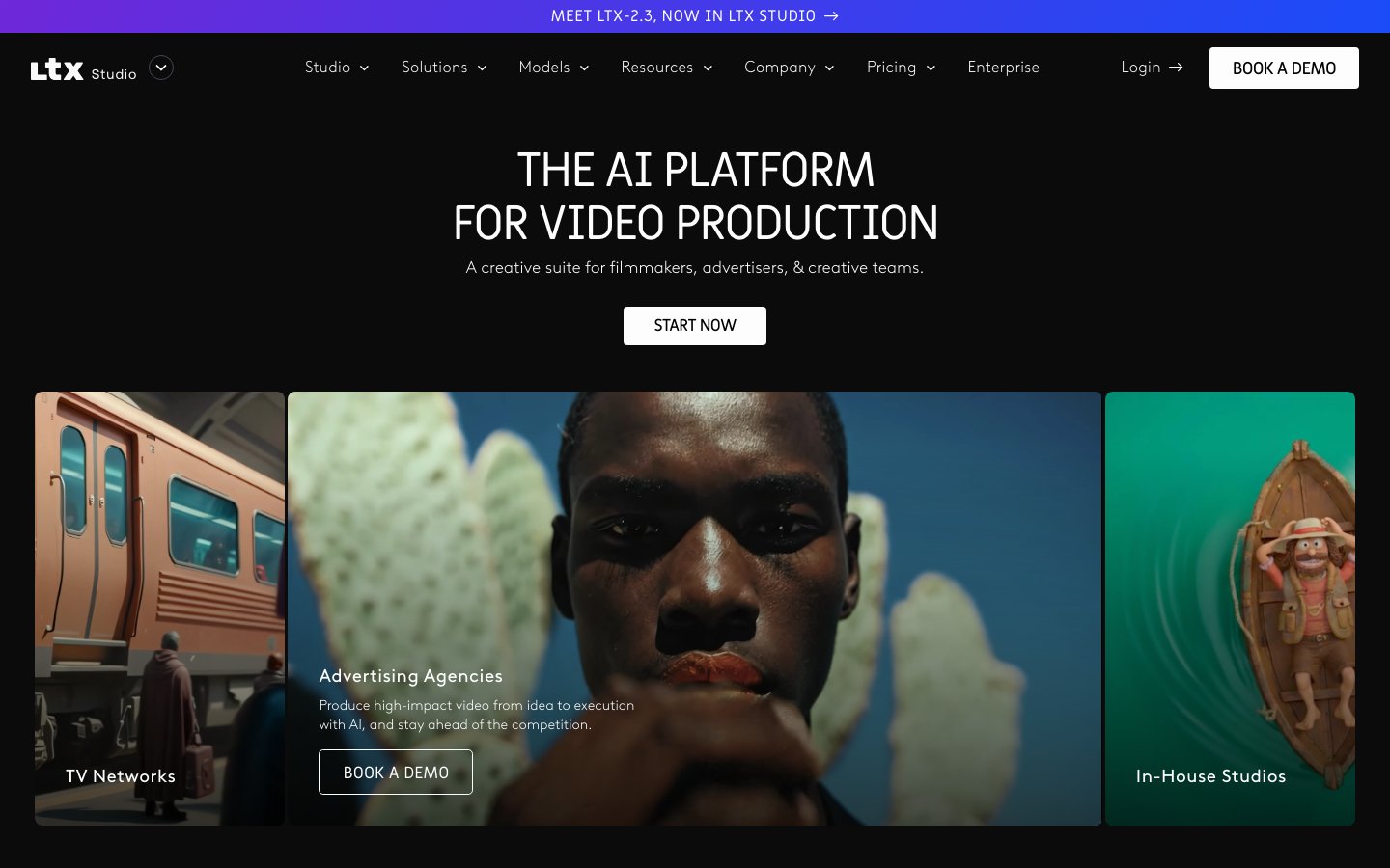 LTX Studio — open-source AI video production